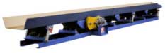 Syncro-Flex vibrating conveyor with rubber springs Syncro-Flex vibrating conveyor with rubber springs