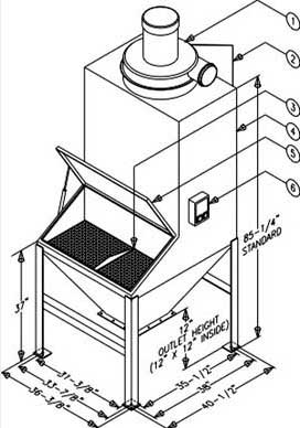 Parts for Bag Dump Station Parts for Bag Dump Station