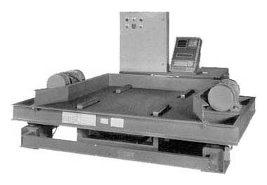 flat deck vibrating table with scale flat deck vibrating table with scale