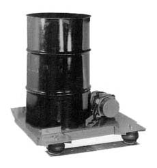 vibrating table for compaction of drum contents vibrating table for compaction of drum contents