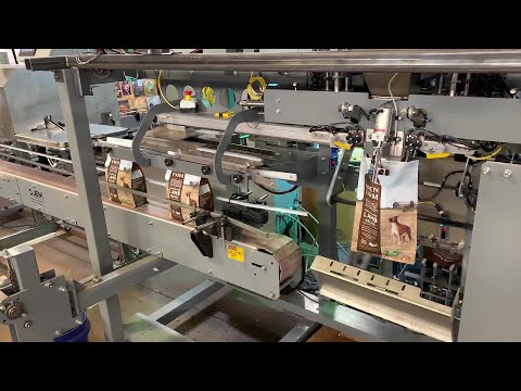 Automated Bagging Machine for Stand Up Pouches or Doypacks