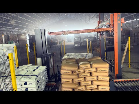 Merging 2 Bagging Lines into 1 Stretch Wrapper