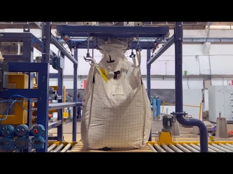 Bulk Bag Filling System with Palletizer