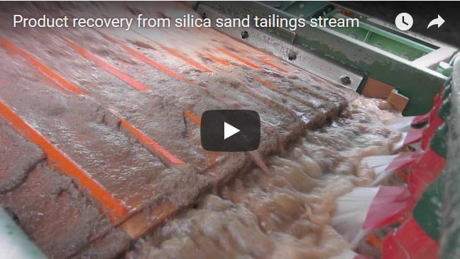 Product-recovery-from-silica-sand-tailings-stream