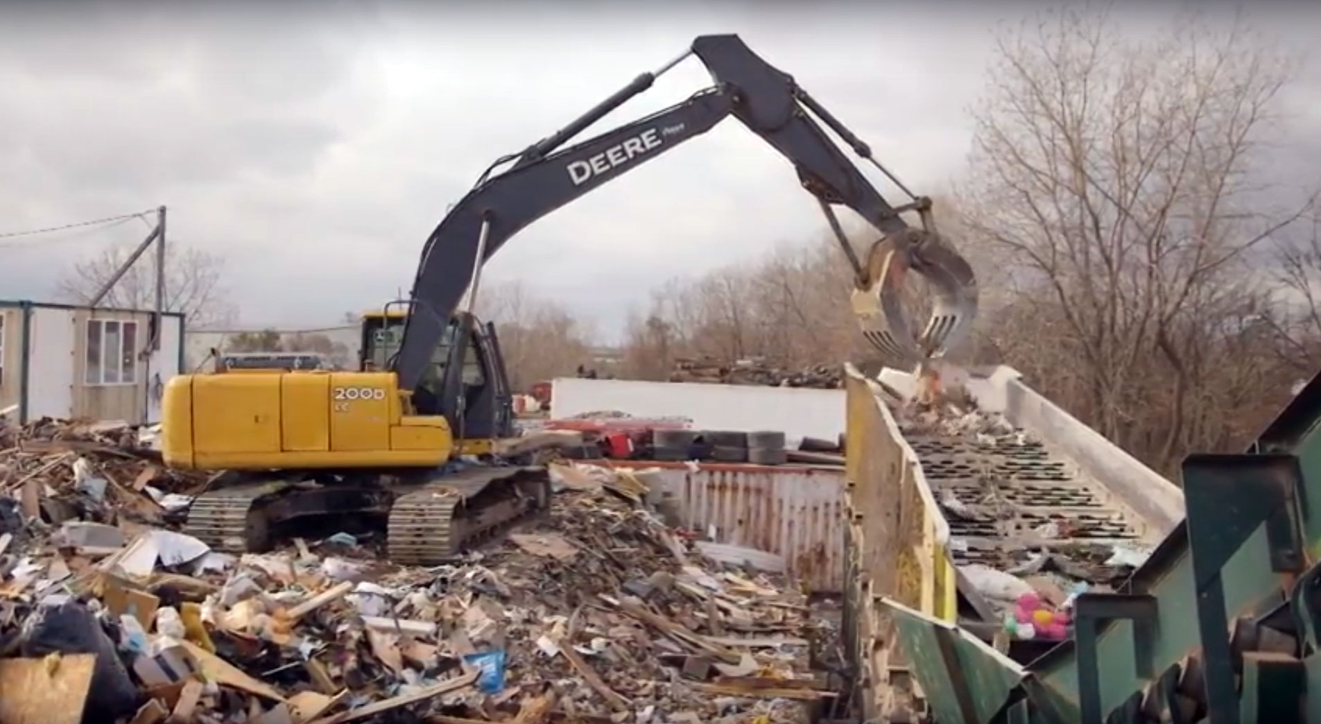 Recycling Systems for MSW + Construction and Demolition C&D Waste