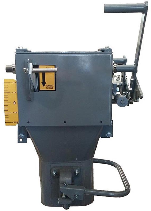 deer corn bagging machine - wolverine mechanical gross weigh scale