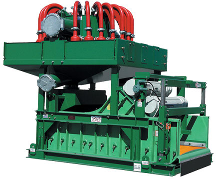 dewatering machine for water and fine solids separation