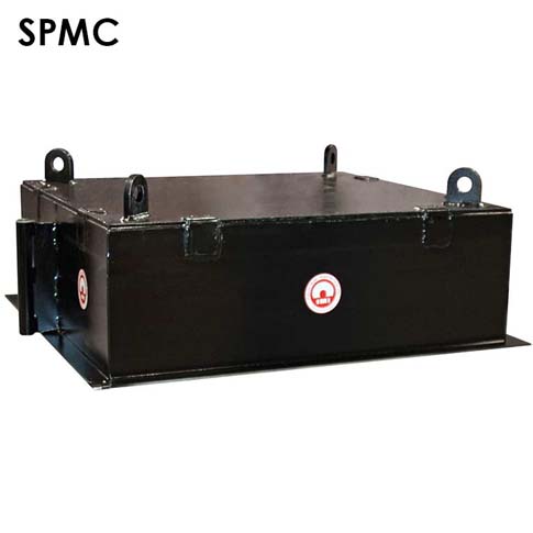 suspended permanent magnet - manual cleaning