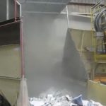 Dry Fog™ dust suppression at recycled paper facility