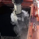 dust control and Dry Fog™ suppression system for ship loader