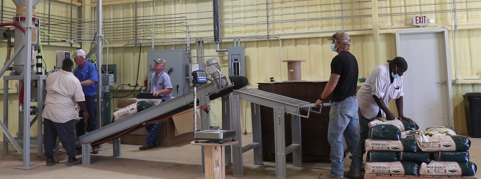 Manual Palletizing Equipment for Stacking Bags on Pallets