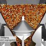 cone valve inside IBC eliminates bridging rat holing and segregation