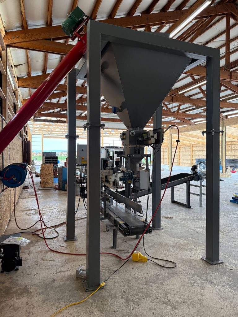 Bagging System Hopper with Open Mouth Bagging Machine