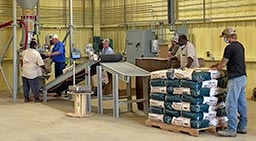 Bag Filling, Sealing, Conveying, and Palletizing