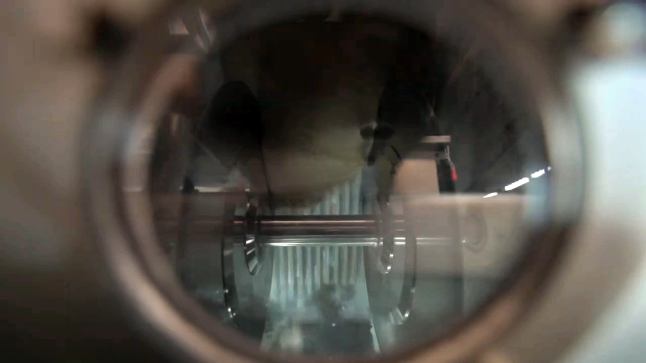 Rotary Blades Cutting Filled Bags