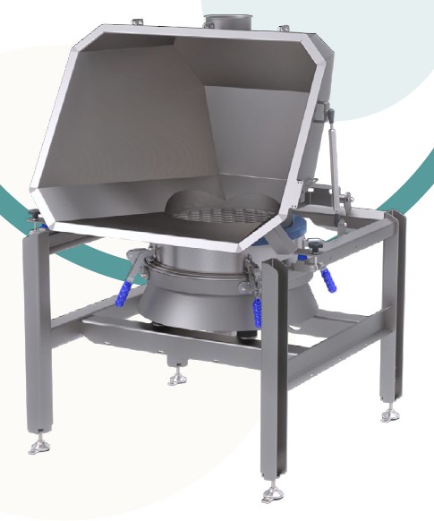 sievemaster slimline easilift bag dump screeners