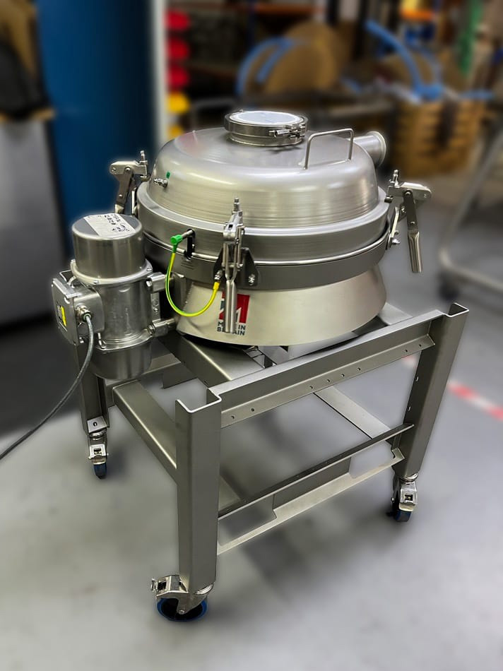 vacuum and pressure sieve