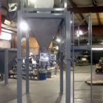 004 bulk bag above hopper and bagging scale