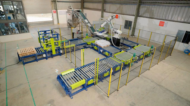 automatic bag destackers or depalletizers